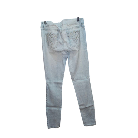 Women's (Juniors) Denim Lei Jeans Size 11 Light Blue Denim - Picture 5 of 14